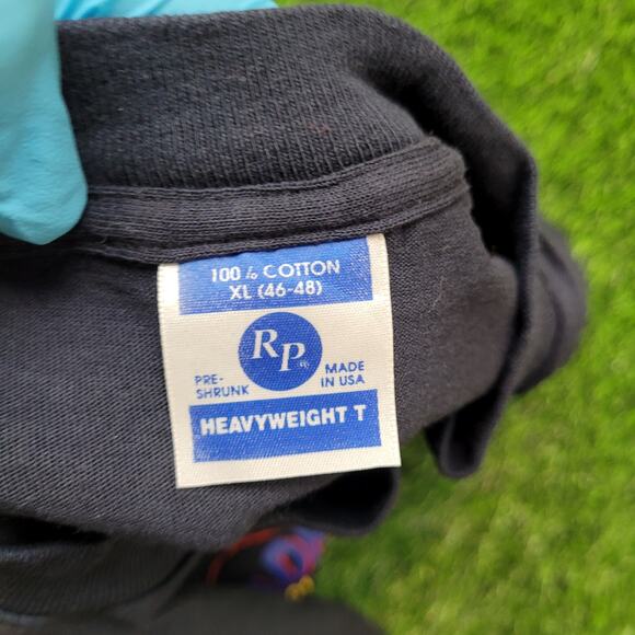 VTG Dated 1990 Dick Tracy Movie Premiere Tee Single Stitch USA Made XL - Picture 6 of 6